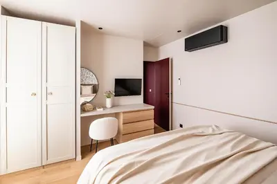 Télévision ou salle de divertissement dans l'établissement The Olympia Suite - Duke Housing