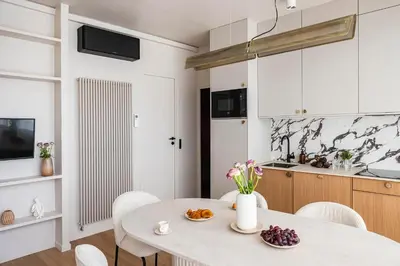 Cuisine ou kitchenette dans l'établissement The Olympia Suite - Duke Housing