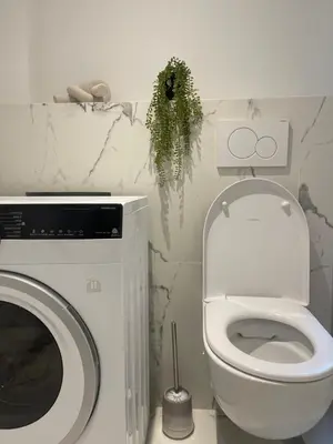 Salle de bains dans l'établissement Appartement Neuf à 500m des Champs-Élysées