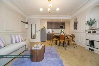 Cuisine ou kitchenette dans l'établissement PoeticStay - Saint Lazare