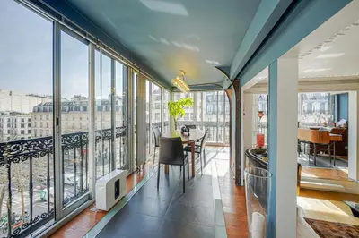 Coin salon dans l'établissement AV Experiences - Appartement Grands Boulevards