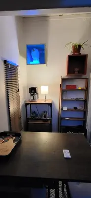 Télévision ou salle de divertissement dans l'établissement Cosy studio Clichy Levallois
