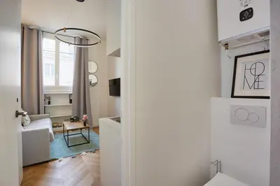 Salle de bains dans l'établissement Studio Arc de Triomphe by Studio prestige