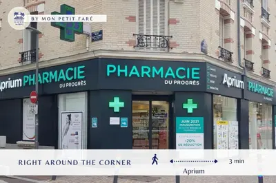 Supermarché ou boutique de l'appartement ou à proximité