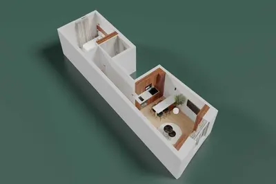 Plan de l'établissement Chic apartment - 1BR-4P -AC- Marais-Vosges