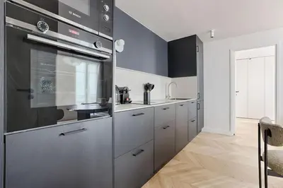 Cuisine ou kitchenette dans l'établissement MyKeypers - Luxury & Design Flat 1BR/4P- Bastille