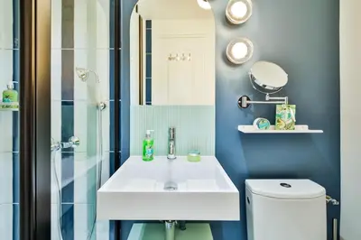 Salle de bains dans l'établissement WS Opéra - Châteaudun