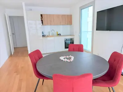 Cuisine ou kitchenette dans l'établissement Modern and Smart - Paris 13 Bibliothèque François Mitterrand