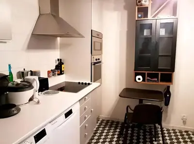 Cuisine ou kitchenette dans l'établissement Paris 16 Michel-Ange Les Beaux Quartiers de Paris