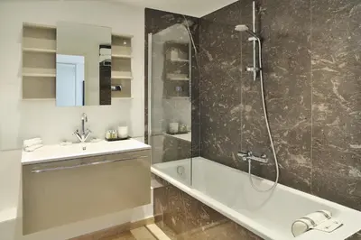 Salle de bains dans l'établissement Montmartre Residence
