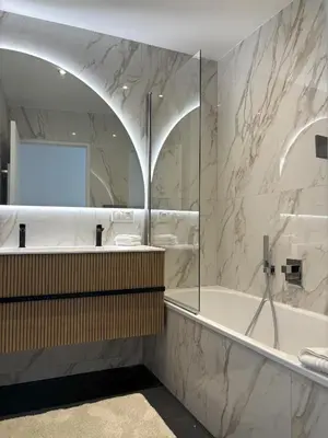 Salle de bains dans l'établissement Montmartre Residence