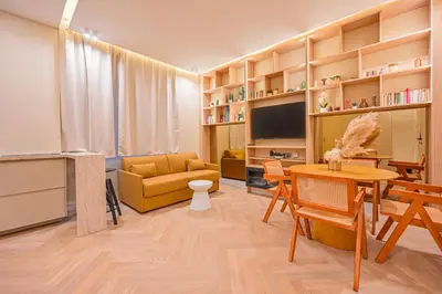 Télévision ou salle de divertissement dans l'établissement Appartement Quartier Latin