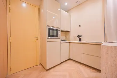 Cuisine ou kitchenette dans l'établissement Appartement Quartier Latin