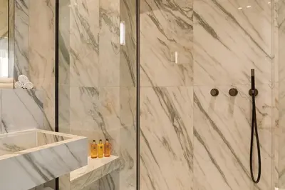 Salle de bains dans l'établissement TheLander - Serviced Apartments in Champs Elysées