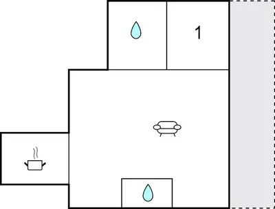 Plan de l'établissement Awesome Apartment In Paris With Wifi