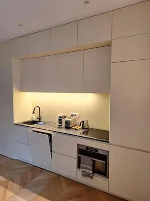 Cuisine ou kitchenette dans l'établissement Appartement 35 m² dans le Marais