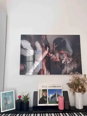 Télévision ou salle de divertissement dans l'établissement Appartement d'architecte, Paris-République 2P