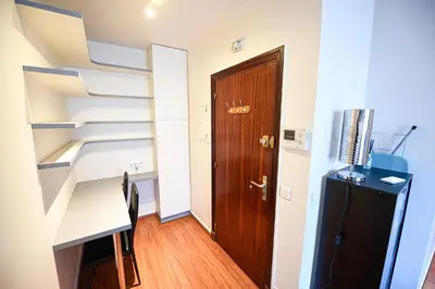 Cuisine ou kitchenette dans l'établissement Studio de luxe les champs Élysées 2
