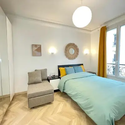 PARIS-ALESIA Super appartement 2 pièces de 39m2 - très cosy pour 1 - 5 personnes totalement refait à NEUF -ENTIRE APARTMENT LUXURIOUS AND WARM -PARIS ALESIA 14ème - Proche Aéroport Paris-Orly - Parc des Expositions Porte de Versailles FREE WIFI GRATUIT