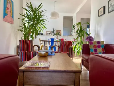 Coin salon dans l'établissement GuestReady - Séjour Familial à Montrouge