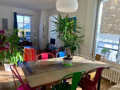 Coin salon dans l'établissement GuestReady - Séjour Familial à Montrouge