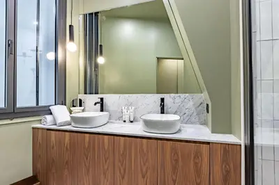 Salle de bains dans l'établissement Luxury appartment near Louvre -TopQuartier- near metro