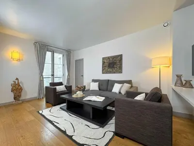 Coin salon dans l'établissement Saint Germain des Pres - Prestige apartment with lift for 6