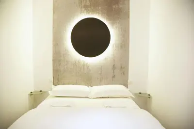 Un ou plusieurs lits dans un hébergement de l'établissement Home in Paris Orsay - Grenelle Romantic Flat