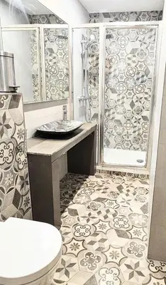Salle de bains dans l'établissement Home in Paris Orsay - Grenelle Romantic Flat