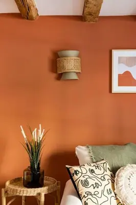 Coin salon dans l'établissement Le nid