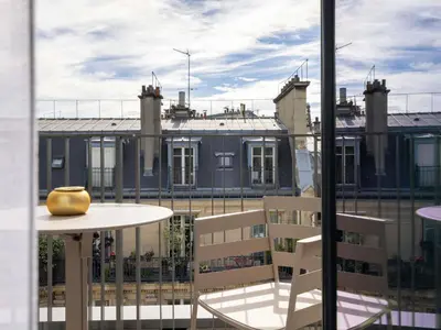 Balcon ou terrasse dans l'établissement Hotel Maison Hamelin Paris - Handwritten Collection
