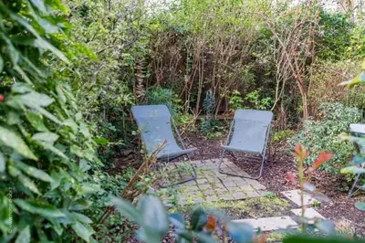 Jardin de l'établissement Appartement design avec jardin privatif