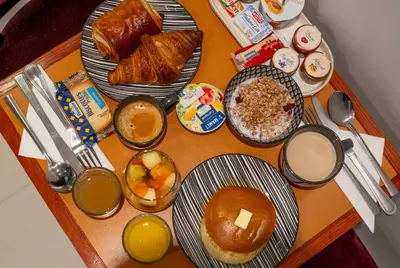 Nourriture dans l'hôtel ou à proximité