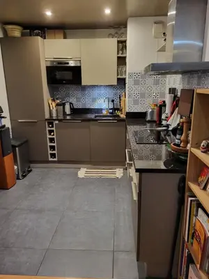 Cuisine ou kitchenette dans l'établissement Excellent Appart totalement rénové