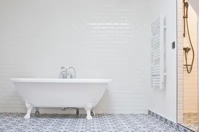 Salle de bains dans l'établissement Sublime Loft à St Germain (3 chambres)