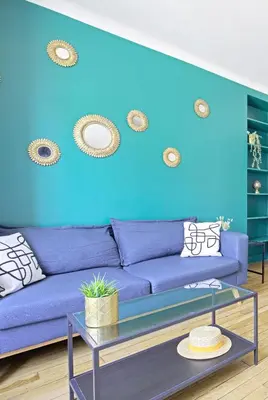 Coin salon dans l'établissement Luxury in the so chic 16th district