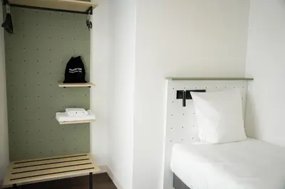 Un ou plusieurs lits dans un hébergement de l'établissement All Suites Appart Hôtel et Hôtel - Paris 13 - Porte d'Italie