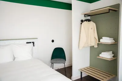 Un ou plusieurs lits dans un hébergement de l'établissement All Suites Appart Hôtel et Hôtel - Paris 13 - Porte d'Italie