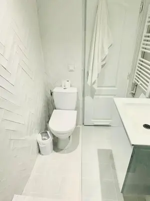 Salle de bains dans l'établissement Apartment 3 People Voltaire-Saint Ambroise