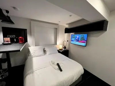 Télévision ou salle de divertissement dans l'établissement St Michel studio