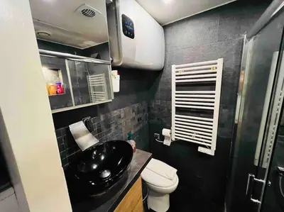 Salle de bains dans l'établissement St Michel studio