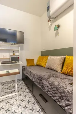 Cuisine ou kitchenette dans l'établissement LEDION PARIS 14