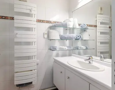 Salle de bains dans l'établissement Un ptit soleil à Paris