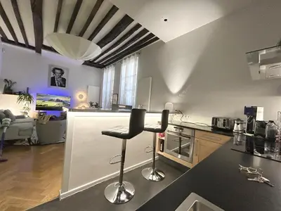 Cuisine ou kitchenette dans l'établissement Le Marais à Paris - Atypique & Design