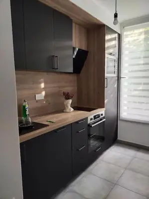 Cuisine ou kitchenette dans l'établissement Charmant 2 pièces, au calme (meublé classé)