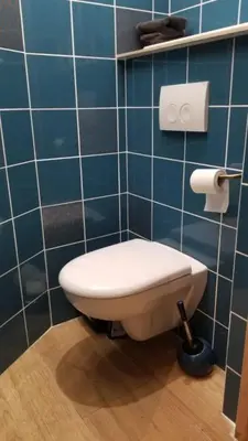 Salle de bains dans l'établissement 2 chambres et une terrasse à Paris!