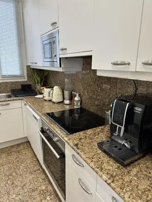 Cuisine ou kitchenette dans l'établissement Luxury, Elegant, Eiffel Tower view