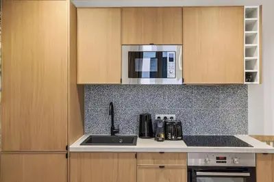 Cuisine ou kitchenette dans l'établissement Cozy nest 2 steps from the Marais - 4 pers