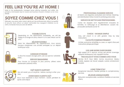 Plan de l'établissement Opera - Prestige apartment with lift for 4