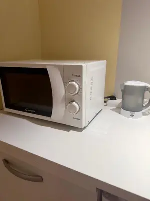 Cuisine ou kitchenette dans l'établissement Appartement lumineux près de Montmartre 